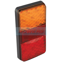 LED Autolamps 150ARME 12v/24v Slim Rear LED Combination Stop/Tail/Indicator Trailer Lamp/Light